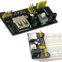 Gambar bread board mb102 Breadboard power supply 3.3v 5v DC input Jack 9v 12v dari Burjo Office undefined 2 Tokopedia