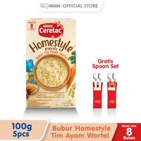 Gambar hln nestle cerelac homestyle meals tim ayam wortel 100gx5pcs free dari Holand Baby undefined 1 Tokopedia