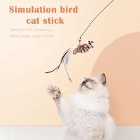 Gambar SWEETJOHN 1Pc Cat Toy For Kitten Cat Supplies Cat Stick Toy Mini dari ajishop57 undefined 3 Tokopedia