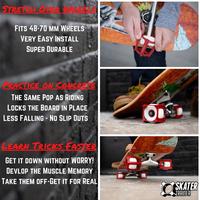 Gambar Skate Tricks Faster 4pcs Hitam Skater Trainer Beginner Skateboard dari raeshanasyauqi shop undefined 4 Tokopedia