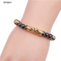 Gambar Qyid Magnetic Healthcare Hematite Stone Bead Bracelet Bangle Terapi dari paitostore undefined 1 Tokopedia