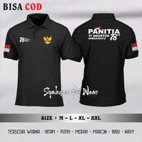Gambar Kaos PANITIA HUT RI 78 TAHUN / SYAHDAN HUT RI KE 78 - Biru, XXL dari okeshopp99 undefined 1 Tokopedia