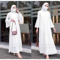 Gambar Dijual NHN - GAMIS SYARI MAXI GELA MAXI DRESS - Lilac L Berkualitas dari gebang, undefined 3 Tokopedia