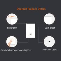 Gambar Staniot B100 Wireless Door Bell Tuya Smart Home Security Protection dari fayastore1 undefined 5 Tokopedia