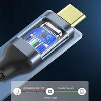 Gambar Kabel Data Charger 100 W USB Type C to Type C 3.1 PD 10Gbps 4K @60Hz 50cm Elbow L Shape Siku dari Club 8 undefined 2 Tokopedia