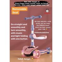 Gambar SKUTER ANAK PREMIUM BOBDOG very smooth - scooter lipat bisa adjust - Pink Blush dari Mikasaka Babyshop undefined 2 Tokopedia