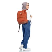 Gambar Tas Kuliah Backpack Wanita Ransel Sekolah - Tas Ransel Laptop dari Eleganmo undefined 1 Tokopedia