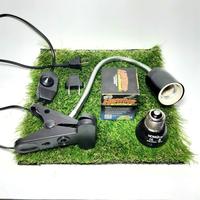 Gambar Lampu reptil Infrared Pemanas keramik heater dan Fiting besi - F Panjang Dimer, 20 W Heater dari Motojasa undefined 1 Tokopedia
