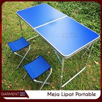 Gambar Meja Lipat Lubang Tengah Jualan Bazar Lapak Cafe Anti UV Kokoh - Kayu Merah, Packing Standar dari Permata Lestari 96 undefined 3 Tokopedia