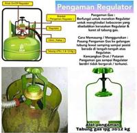 Gambar Alat Pengaman Regulator SNI Kunci Pengencang Tabung Gas 3kg 5kg 12 kg dari DCA Online Shop undefined 4 Tokopedia