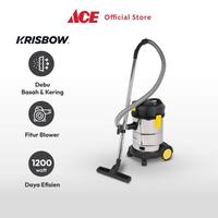 Gambar Krisbow Penghisap Debu Kering & Basah 30 Ltr 1200 Watt Pembersih Vakum dari DS Store Tokopedia undefined 1 Tokopedia