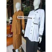 Gambar SETELAN KERJA WANITA , SERAGAM PDH PEMDA WANITA BAJU DINAS PNS,PEMDA dari Grace755 undefined 1 Tokopedia