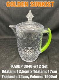 Gambar Teko Air Minum Tempat Air Minum Diamond 1500 2000 ml Golden Sunkist - KAUDP 3040 dari Aneka Ria Online Shop undefined 1 Tokopedia