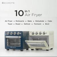 Gambar ECOHOME CUBIC AIR FRYER OVEN - Oven Airfryer Ecohome Cubic - Aqua Marine dari Orimura Id. undefined 2 Tokopedia
