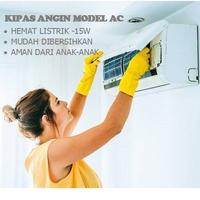 Gambar Kipas Ac Remotan Angin Kenceng Kipas Angin Model AC Remot Kipas AC - Kipas Manual, 1PK dari carlstore4 undefined 5 Tokopedia