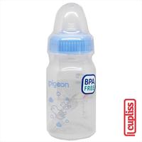 Gambar PIGEON Bottle PP RP Slim Neck Eko 120 ml Blue Cap Botol Susu 120ml dari Cupliss undefined 1 Tokopedia