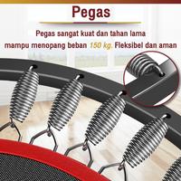 Gambar BG SPORT trampolin dengan pegangan122cm, membawa 150kg, dapat dilipat - TL48M(Handle), PROTECTION PACK dari BG Sport undefined 5 Tokopedia