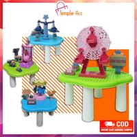Gambar Do-M212 Mainan Balok Susun Theme Park Mini Set Meja Diy Building Block dari iplsshop undefined 5 Tokopedia