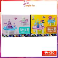 Gambar Do-M212 Mainan Balok Susun Theme Park Mini Set Meja Diy Building Block dari iplsshop undefined 2 Tokopedia