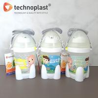 Gambar TECHNOPLAST New Najma Haikal Bottle 530ml |Botol Air Minum Model Roket - Pink Ciptaan dari Technoplast store Official undefined 3 Tokopedia