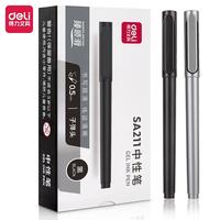 Gambar 12Pcs DELI SA211 Neutral Pen 0.5Mm Smooth Black Ink Supplies School Of dari Reydister Store undefined 1 Tokopedia