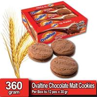 Gambar om07 baru ovaltine chocolate malt cookies per box isi 12 pcs x 30 gr dari Omah Snackq undefined 1 Tokopedia