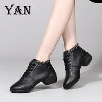Gambar YAN Sepatu Dance Wanita Sepatu Dansa Latin/ Line Dance Semi Boots - Putih dari toko peklus undefined 2 Tokopedia