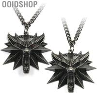 Gambar Ooidshop The Witcher 3 Wolf Medallion Necklace Fastness Anti Scratch dari Jaya Kamsa undefined 2 Tokopedia