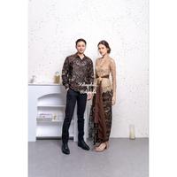Gambar HIGH QUALITY COUPLE SARIMBIT BATIK MODERN KEBAYA BALI - SET MARRON, S dari .ABIMANYU undefined 4 Tokopedia