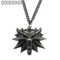 Gambar Ooidshop The Witcher 3 Wolf Medallion Necklace Fastness Anti Scratch dari Jaya Kamsa undefined 3 Tokopedia