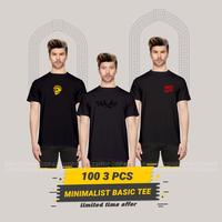 Gambar Kaos Distro Pria Wanita 24s Tebal - Kaos 100 3 Pcs  - BADBOY - ABU TUA-CREAM-ARMY, XL dari SHIFTUPDISTRO undefined 2 Tokopedia