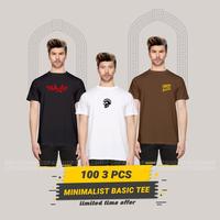 Gambar Kaos Distro Pria Wanita 24s Tebal - Kaos 100 3 Pcs  - BADBOY - ABU TUA-CREAM-ARMY, XL dari SHIFTUPDISTRO undefined 1 Tokopedia