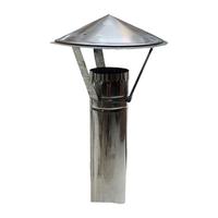 Gambar Perfk tutup ventilasi atap luar ruangan pipa Ducting tahan hujan topi dari Mashud Store undefined 2 Tokopedia