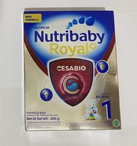 Gambar Nutribaby Royal+ Cesabio 1 Formula Bayi 0-6 Bulan 400 gram dari JadonSancho9 undefined 1 Tokopedia