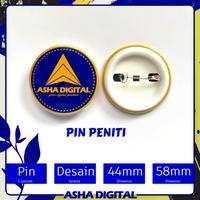 Gambar Pin Peniti | Cetak Pin Bross | Ganci Custom Desain - 44mm, Tanpa Kemasan dari Asha Digital undefined 1 Tokopedia