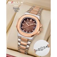 Gambar Jam Tangan Cowok Snille N3002 Analog Tanggal Original Waterproof - Hitam dari Infinitytime_id undefined 5 Tokopedia