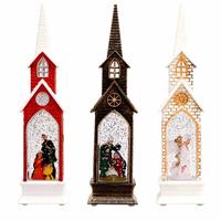 Gambar Pajangan Natal Lentera LED Snowglobe Kotak Salju Kado Gereja Katedral - WARNA RANDOM dari Happy Virusss undefined 4 Tokopedia