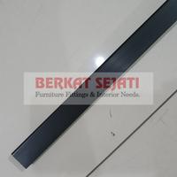 Gambar Profil Lis List Edging Frame Aluminium Alumunium EA 19 HITAM 3 Mtr dari PRO TERBATAS undefined 3 Tokopedia