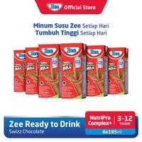 Gambar Zee UHT Swizz Chocolate Milk 185ml (6 pack) New-(*°▽°*) dari zainab ztore undefined 1 Tokopedia