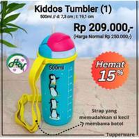 Gambar SRZ-333 kiddos Tumbler 500ml Tupperware botol minum dengan sedotan dari sormoza undefined 1 Tokopedia