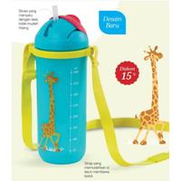 Gambar SRZ-333 kiddos Tumbler 500ml Tupperware botol minum dengan sedotan dari sormoza undefined 2 Tokopedia