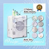 Gambar SARUNG MESIN CUCI 1 TABUNG BUKA DEPAN BUKAAN DEPAN FRONT LOAD COVER - 1, Buka depan dari esge electronics undefined 1 Tokopedia
