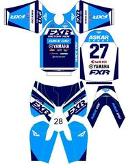Gambar FXR Yamaha custom jersey pant motocross trail enduro gratsstrax dari Rudiansyah Ganang Saputra undefined 2 Tokopedia