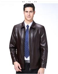 Gambar Men Jacket Spring Fall Soft Leather Jackets For Man Clothing dari Lapak Bu Ela undefined 4 Tokopedia