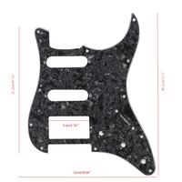 Gambar SUN Electric Guitar Pickguard Scratch Plate For Fender Stratocaster dari HujanKemarinrain undefined 4 Tokopedia
