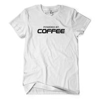 Gambar Kaos Distro Premium Powered By Coffee - Baju Barista Cafe Kopi Warkop dari Hahahha88 undefined 3 Tokopedia