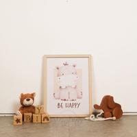 Gambar NURSERY WALL ART WITH FRAME - SAFARI ANIMAL SERIES | Dekorasi Dinding dari hqjqka undefined 2 Tokopedia