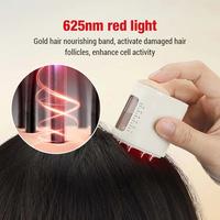 Gambar Electric Red Light Scalp Massage Comb Vibration EMS Microcurrent dari Fayola Superstore undefined 5 Tokopedia