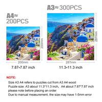 Gambar Unique Wooden Puzzles Greece Beautiful Landscape Wood Jigsaw Puzz dari Gladiolus Galadriel undefined 3 Tokopedia