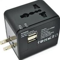 Gambar UNIVERSAL TRAVEL ADAPTOR JEPANG COLOKAN LISTRIK JAPAN ADA USB HITAM dari VujazsSller undefined 5 Tokopedia